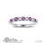 Lafonn June Birthstone Ring Bonded in Platinum  BR004AXP