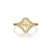 Lafonn Golden Clover Ring Bonded in Platinum  R2048CLG