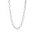 Lafonn Cassie Oval Cable Chain Bonded in Platinum