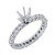 Eternity Diamond Ring 
 in 14K White Gold 
 
 
 EN3527-5WG