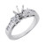 Diamond Engagement Ring 
 in Platinum 
 
 
 EN6814-PL