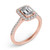 Diamond Engagement Ring 
 in 14K Rose Gold 
 
 
 EN7597-6X4MRG