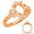 Diamond Engagement Ring 
 in 14K Rose Gold 
 

 EN8044-6X4MRG