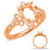 Diamond Engagement Ring 
 in 14K Rose Gold 
 
 
 EN8044-8X6MRG