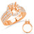 Diamond Engagement Ring 
 in 14K Rose Gold 
 
 
 EN7409-125RG
