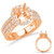 Diamond Engagement Ring 
 in 14K Rose Gold 
 
 
 EN7409-75RG