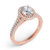 Diamond Engagement Ring 
 in 14K Rose Gold 
 
 
 EN7555-9X7MRG