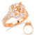 Diamond Engagement Ring 
 in 14K Rose Gold 
 
 
 EN7720-125RG
