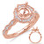 Diamond Engagement Ring 
 in 14K Rose Gold 
 
 
 EN8070-50RG