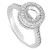 White Gold Bridal Ring 
 in 14K White Gold 
 

 EN7177WG