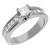White Gold Bridal Ring 
 in 14K White Gold 
 
 
 EN1871WG