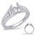 Diamond Engagement Ring 
 in 14K White Gold 
 
 
 EN8001-1WG