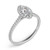 Diamond Engagement Ring 
 in 14K White Gold 
 
 
 EN7599-12X6MWG