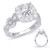 Diamond Engagement Ring  in 14K White Gold    EN7903-2WG