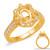 Diamond Engagement Ring  in 14K Yellow Gold    EN8045-7X5MYG