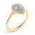 Diamond Engagement Ring  in 14K Yellow Gold    EN7519-6X4MYG