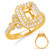 Diamond Engagement Ring  in 14K Yellow Gold    EN8014-6X4MYG