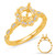 Diamond Engagement Ring  in 14K Yellow Gold    EN8038-25YG