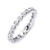 Lafonn's signature Lassaire simulated Diamond Stackable Ring R0120CLP