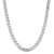 Sterling Silver 8.9mm Semi-Solid Flat Anchor Chain