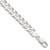 Sterling Silver 8.5mm Beveled Curb Chain