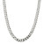 Sterling Silver 9.75mm Close Link Flat Curb Chain