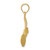 14KT Gold Propeller Pendant