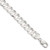 Sterling Silver 11.9mm Concave Beveled Curb Chain
