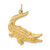 14KT Gold Alligator Charm