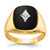 14KT Gold Gold AA Diamond men's ring