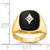 14KT Gold Gold AA Diamond men's ring
