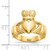 14KT Gold Gold Men's Claddagh Ring