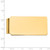 14KT Gold Men's Polished Money Clip