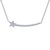Lafonn Shooting Star Necklace bonded in Platinum