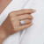 Lafonn Stunning Engagement Ring bonded in Platinum