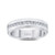 Lafonn 0.45 CTW Men's Eternity Band bonded in Platinum