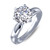 Lafonn 2.04 CTW Solitaire Ring bonded in Platinum 6R013CLP05