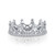 Lafonn Crown Eternity Ring bonded in Platinum R0229CLP05