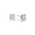 Lafonn 2.06 CTW Stud Earr ings in Sterl ing Silver Bonded with Plat inum