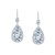 Lafonn Opera Drop Earr ings in Sterl ing Silver Bonded with Plat inum