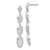 Diamond Pavé Drop Post Earrings