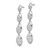 Diamond Pavé Drop Post Earrings