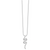 White Ice Sterling Silver Rhodium-plated 18 Inch Diamond Necklace with 2 Inch Extender