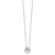 White Ice Sterling Silver Rhodium-plated 18 Inch Diamond Necklace with 2 Inch Extender