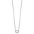 14k White Gold Diamond 18in Necklace