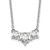 Diamond 3-Stone Necklaces