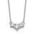 Diamond 3-Stone Necklaces