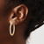 14k AA Diamond Hinged Hoop Earrings XE865AA