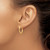 14K Non-Pierced Hoop Earrings X95