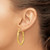 14k Light Twisted Hoop Earrings TF590